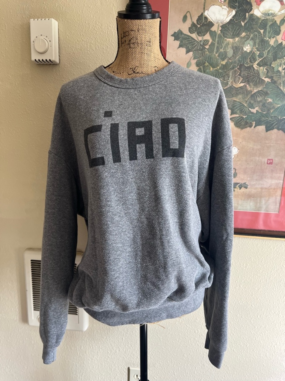 Clare V. Gray 'CIAO' Graphic Sweatshirt